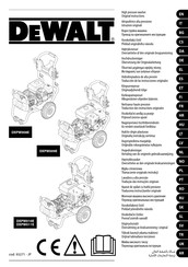 DeWalt DXPW008E Traducción De Las Instrucciones Originales