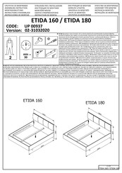 Dedeman ETIDA 180 Instrucciones De Montaje