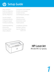 HP LaserJet M112 Serie Guía De Configuración