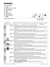 Siemens LDA1303 WP03 Serie Instrucciones De Montaje