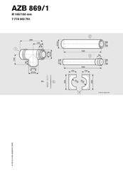 BBT Thermotechnik AZB 869/1 Manual Del Usuario