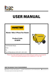 Master B 30 EPR Manual De Instrucciones