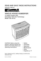 Kenmore 758.144161 Manual Del Usuario