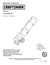 Craftsman 316.292600 Manual De Instrucciones