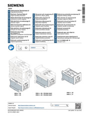 Siemens SIRIUS 3RB3 4 Serie Instructivo