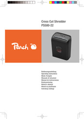 Peach PS500-22 Manual De Instrucciones