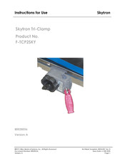 Skytron Tri-Clamp F-TCP2SKY Instrucciones De Uso