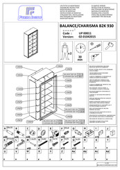 Forma Ideale BALANCE B2K 930 UP 00011 Instrucciones De Montaje