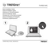 TRENDnet TV-IP851WC Guía De Instalación Rápida