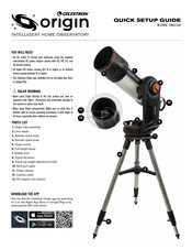 Celestron origin 12099 Guía De Instalación Rápida