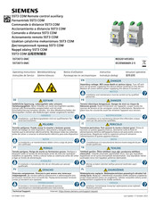 Siemens 5ST3072-0MC Instructivo