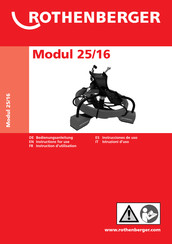 Rothenberger Modul 25/16 Instrucciones De Uso