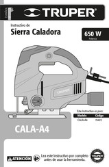 Truper CALA-A4 Instructivo