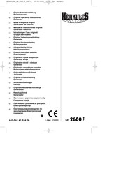 HERKULES 41.524.06 Manual De Instrucciones Original