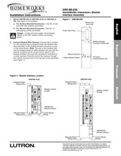 Lutron HOME WORKS interactive HWI-MI-230 Instrucciones De Instalación