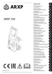 Annovi Reverberi ARXP 120 Traducción De Las Instrucciones Originales