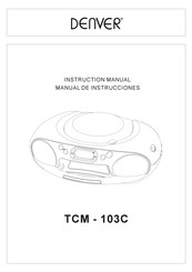 Denver TCM-103C Manual De Instrucciones