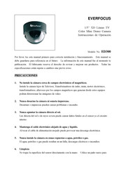 EverFocus ED300 Instrucciones De Operación