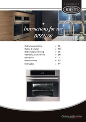 BORETTI BPZN 60 Instrucciones