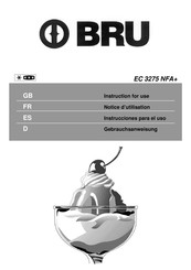 BRU EC 3275 NFA+ Instrucciones De Uso