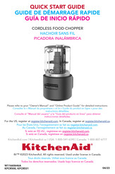 KitchenAid KFCR500 Guia De Inicio Rapido