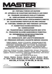Desa MASTER B 150 CE Manual Del Propietário