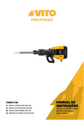 VITO PRO POWER VIMDH1700 Manual De Instrucciones