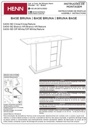 HENN BRUNA S406-183 Instrucciones De Montaje