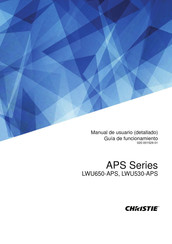 Christie LWU530-APS Manual De Usuario