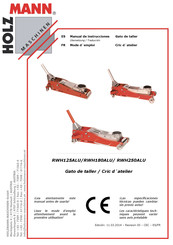 HOLZMANN MASCHINEN RWH180ALU Manual De Instrucciones