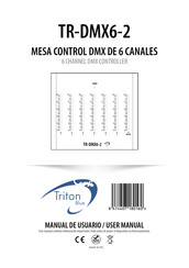 Triton Blue TR-DMX6-2 Manual De Usuario