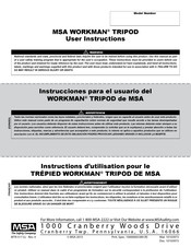 MSA WORKMAN WTR 517 Instrucciones Para El Usuario