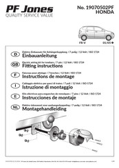 Pf Jones 19070502PF Instrucciones De Montaje