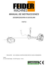 FEIDER Machines FDBT50 Manual De Instrucciones