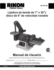 Rikon 50-161VS Manual De Usuario