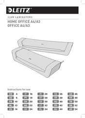 LEITZ iLAM Home Office A4/A3 Instrucciones De Uso