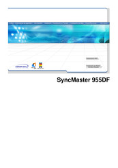 Samsung SyncMaster 955DF Manual Del Usuario