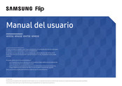 Samsung Flip WM55B Manual Del Usuario