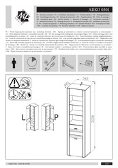 ML MEBLE 186896 Instrucciones De Montaje