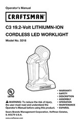 Craftsman 5518 Manual Del Operador