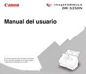 Canon imageFORMULA DR-S250N Manual Del Usuario