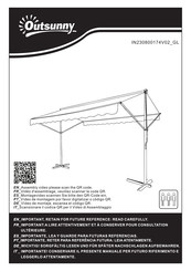 Outsunny 840-181CF Instrucciones De Montaje