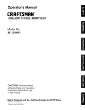 Craftsman 351.219061 Manual Del Usuario