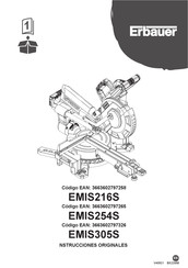 Erbauer EMIS254S Manual Del Usuario