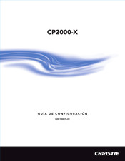 Christie CP2000-X Guía De Configuración