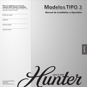 Hunter 3 Manual De Instalación Y Operación