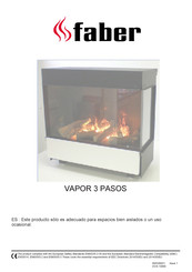 Faber VAPOR 3 PASOS Manual Del Usuario