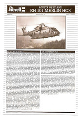 REVELL EH 101 MERLIN HC3 Instrucciones De Montaje