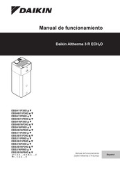 Daikin Altherma 3 R ECH20 EBSHB16P50D Serie Manual De Funcionamiento