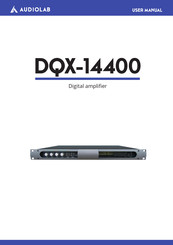 Audiolab DQX-14400 Manual Del Usuario